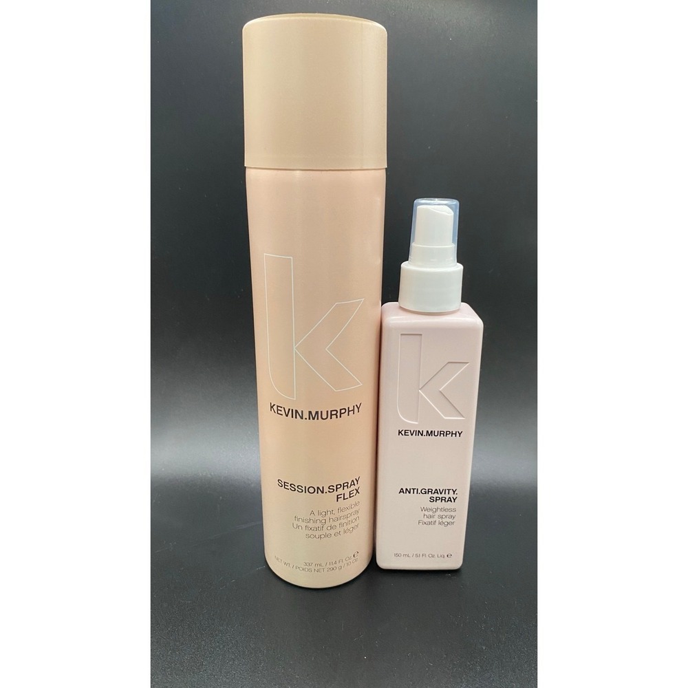Kevin Murphy Session Spray Flex 11.4oz and Anti Gravity Spray 5.1oz Hair Care